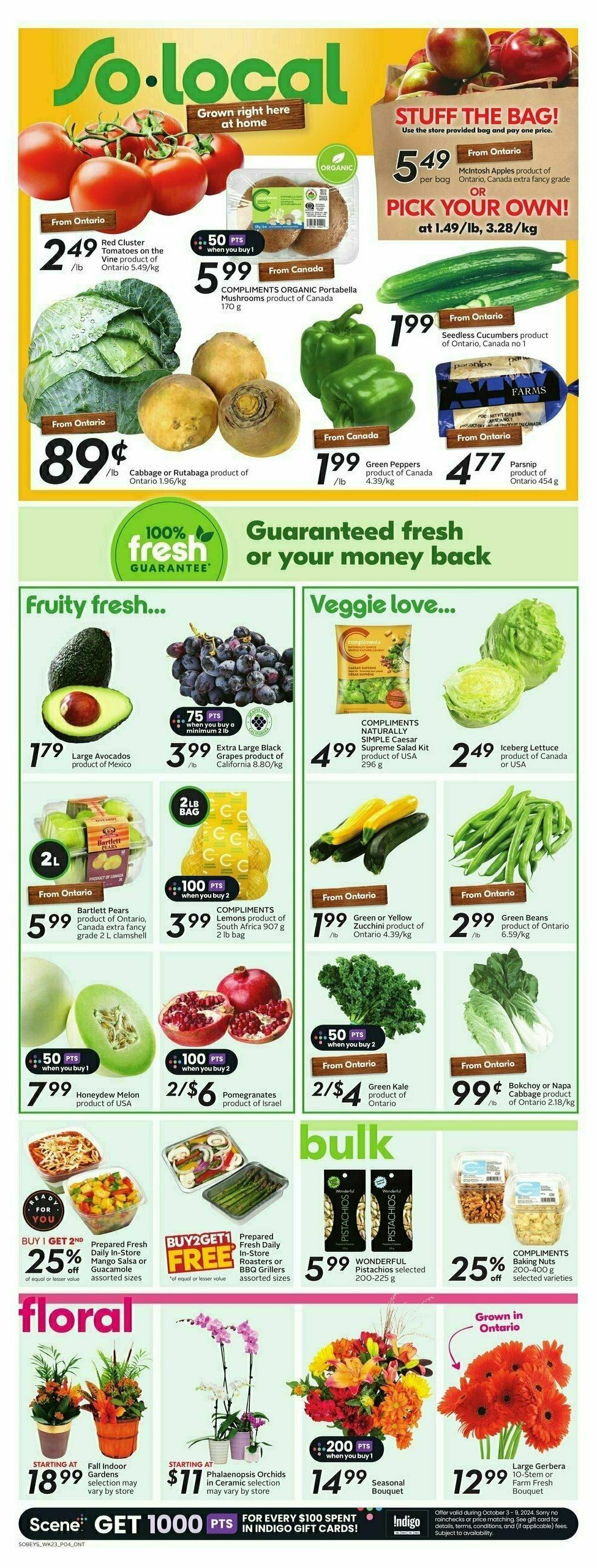 Sobeys Flyer from October 3