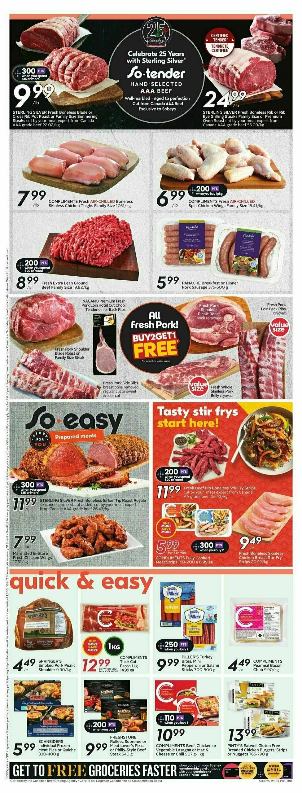 Sobeys Flyer from October 3