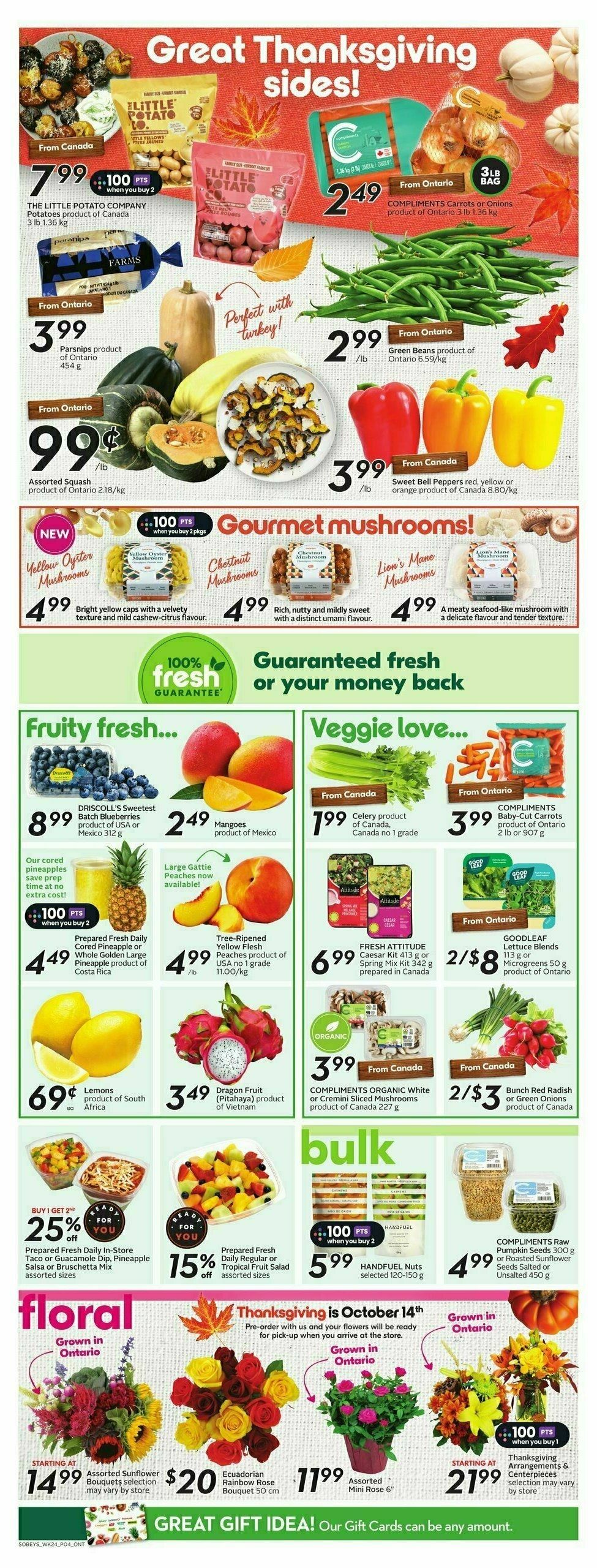 Sobeys Flyer from October 10