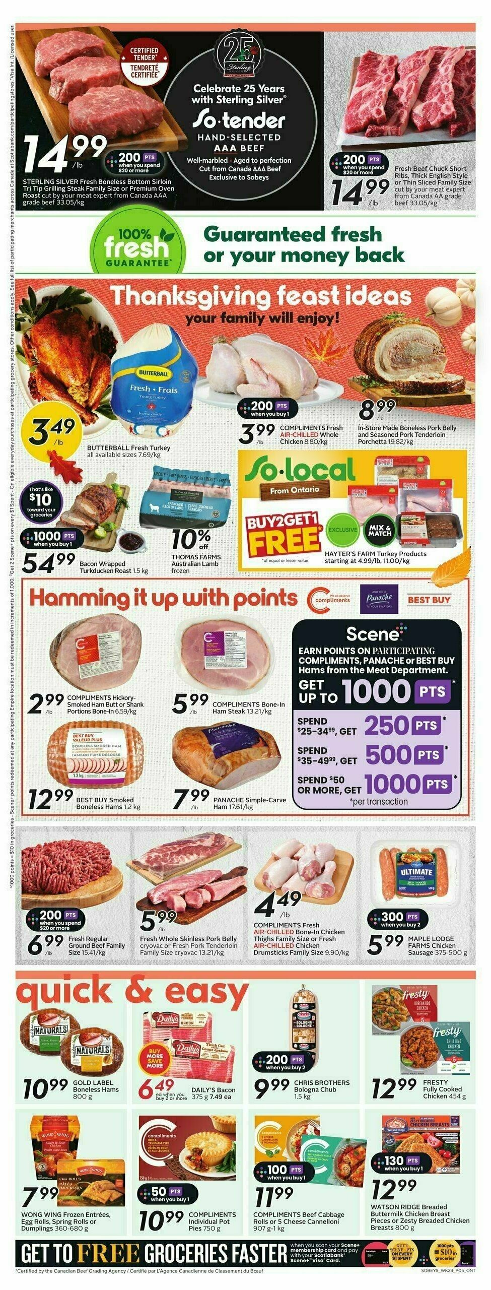 Sobeys Flyer from October 10