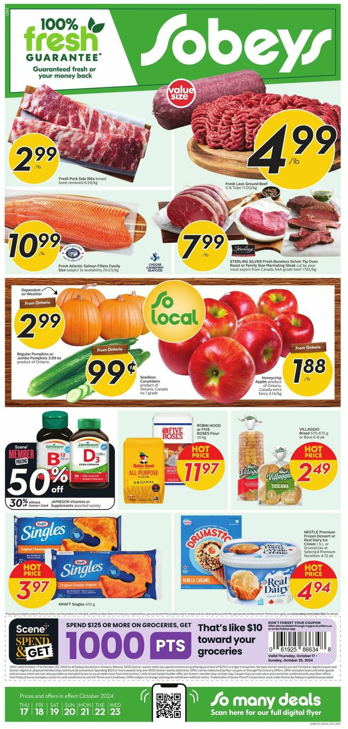 Sobeys Flyer from October 17