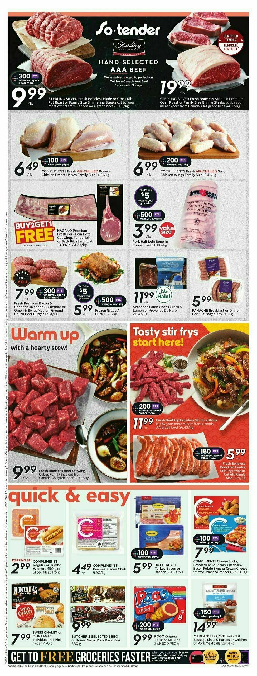 Sobeys Flyer from October 24