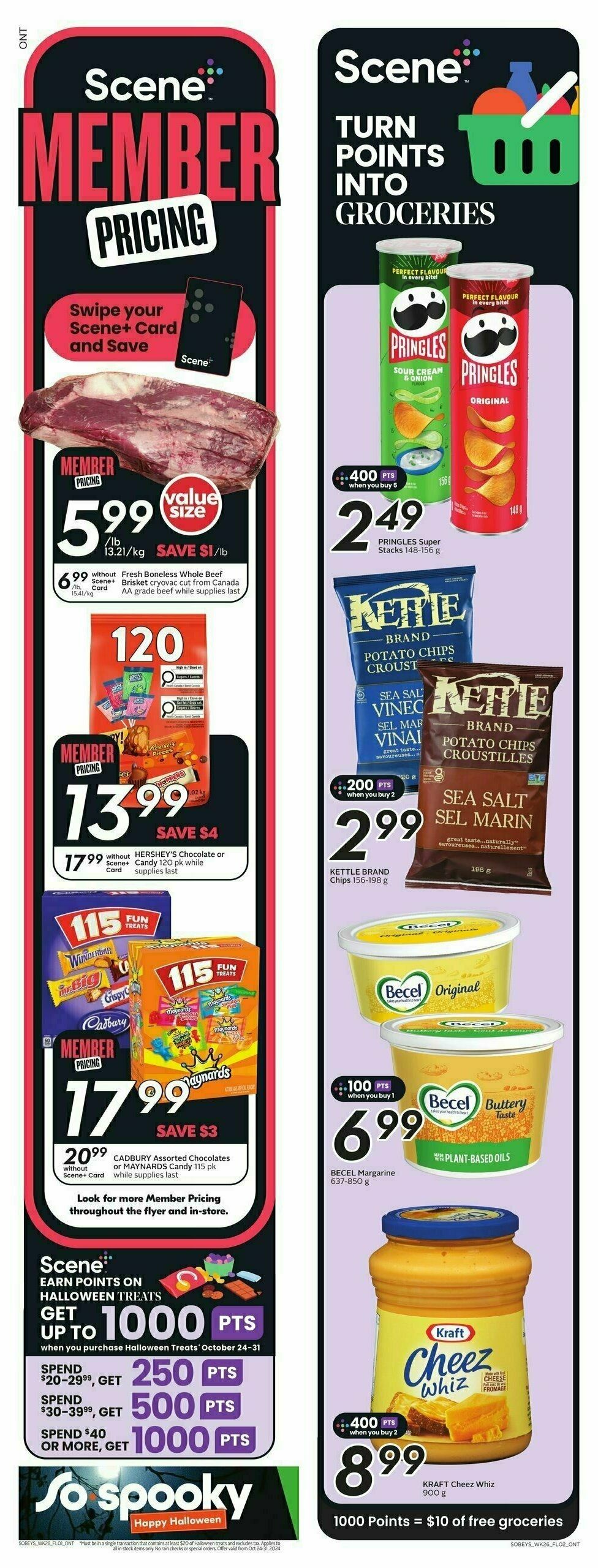 Sobeys Flyer from October 24