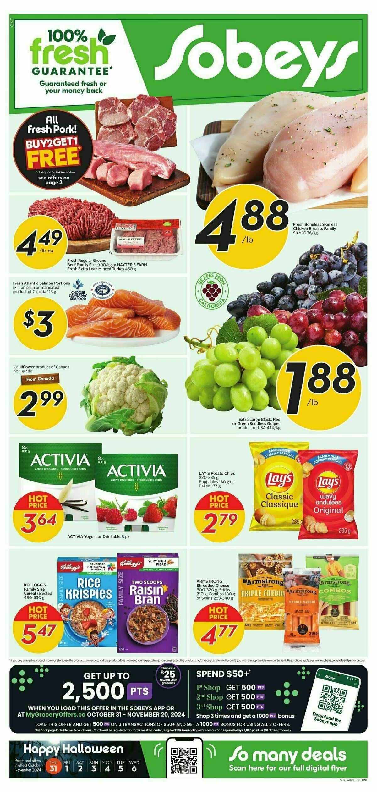 Sobeys Flyer from October 31