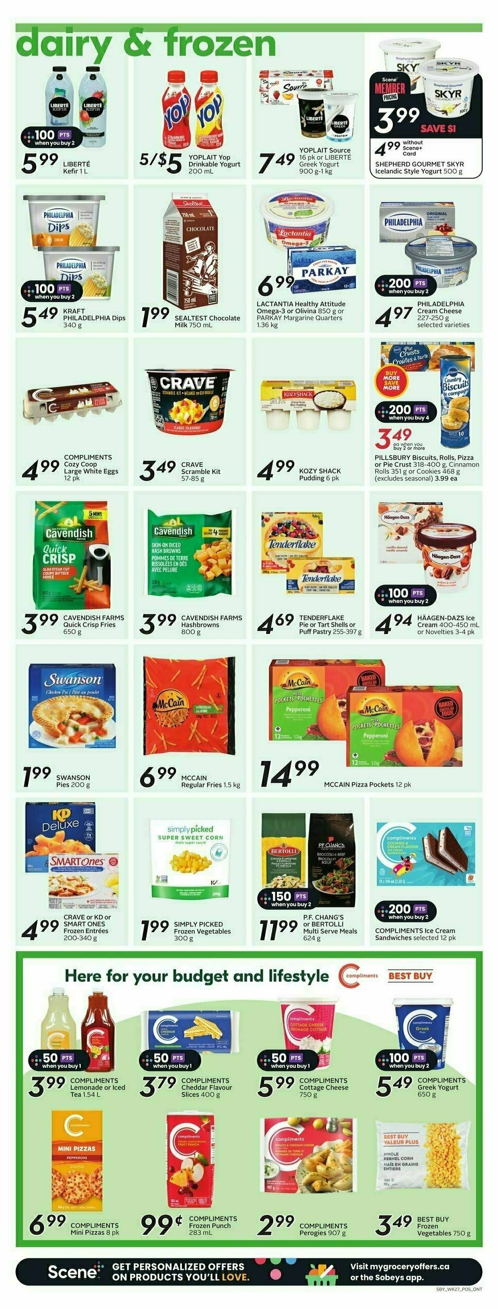 Sobeys Flyer from October 31