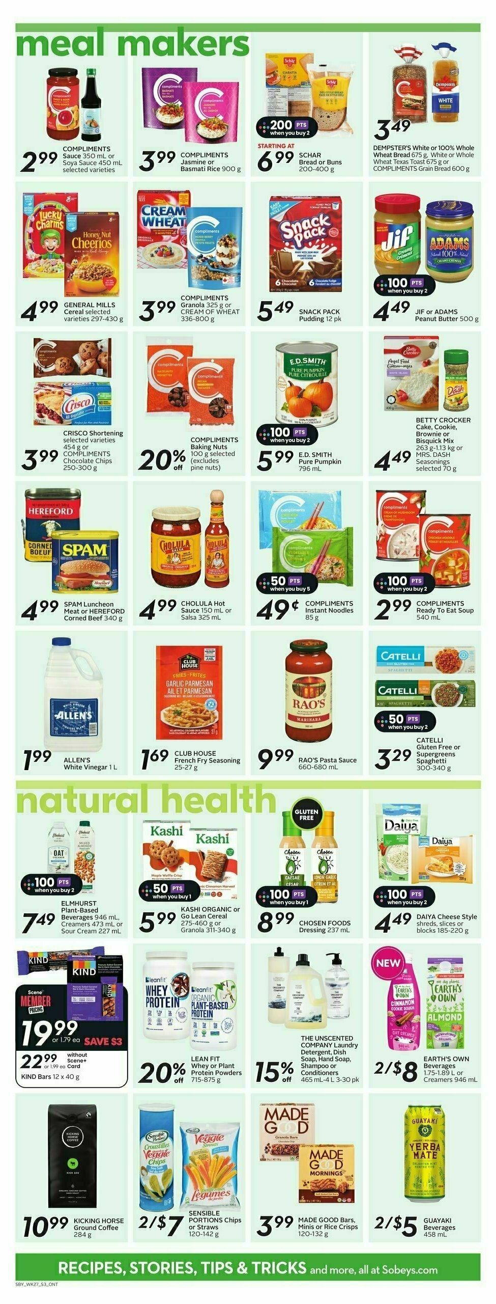 Sobeys Flyer from October 31