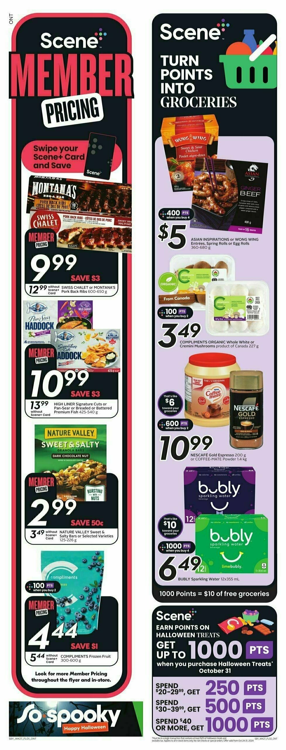 Sobeys Flyer from October 31