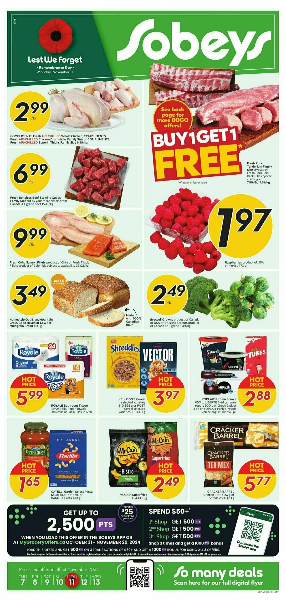 Sobeys Flyer from November 7