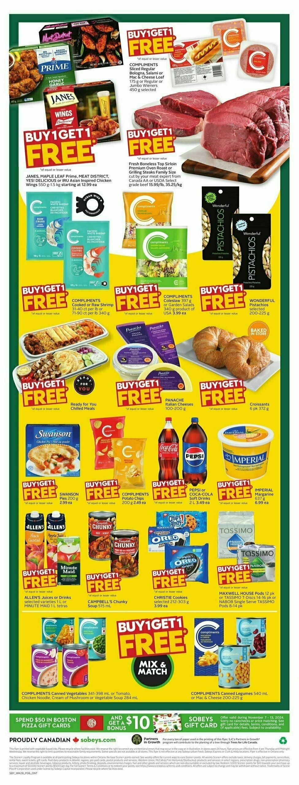 Sobeys Flyer from November 7