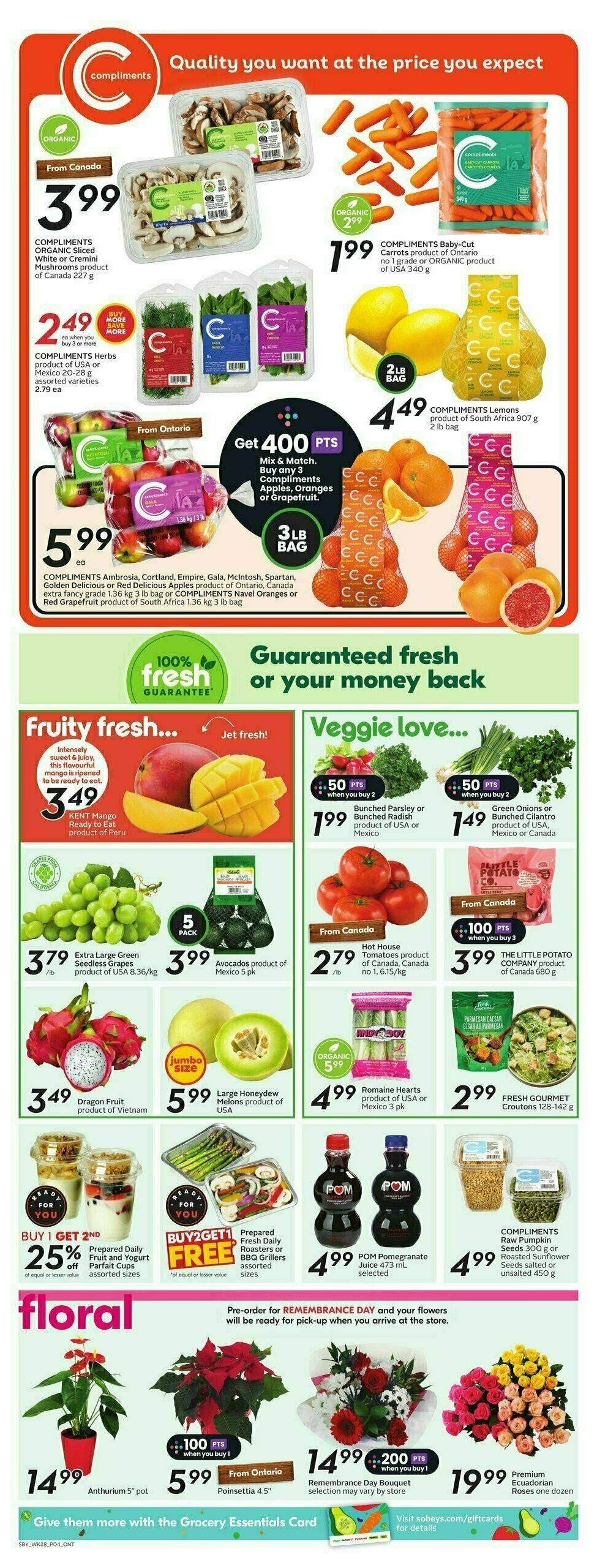 Sobeys Flyer from November 7