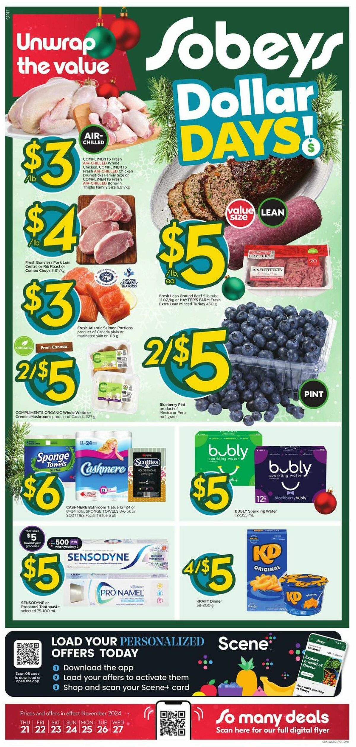 Sobeys Flyer from November 21