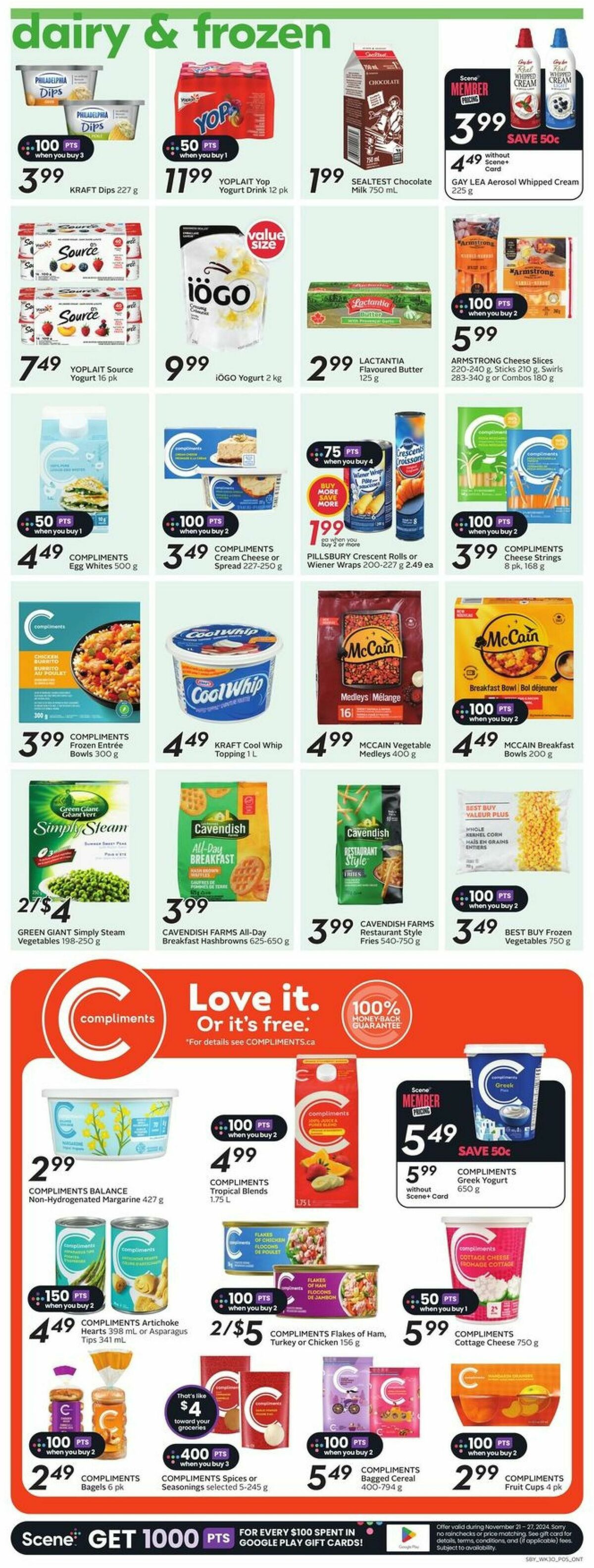 Sobeys Flyer from November 21