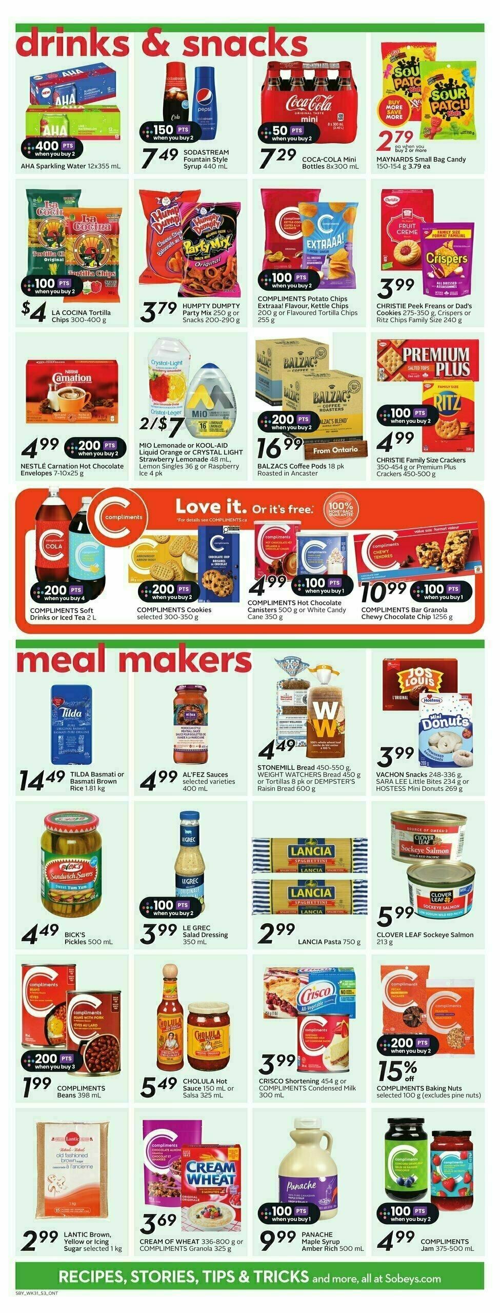 Sobeys Flyer from November 28