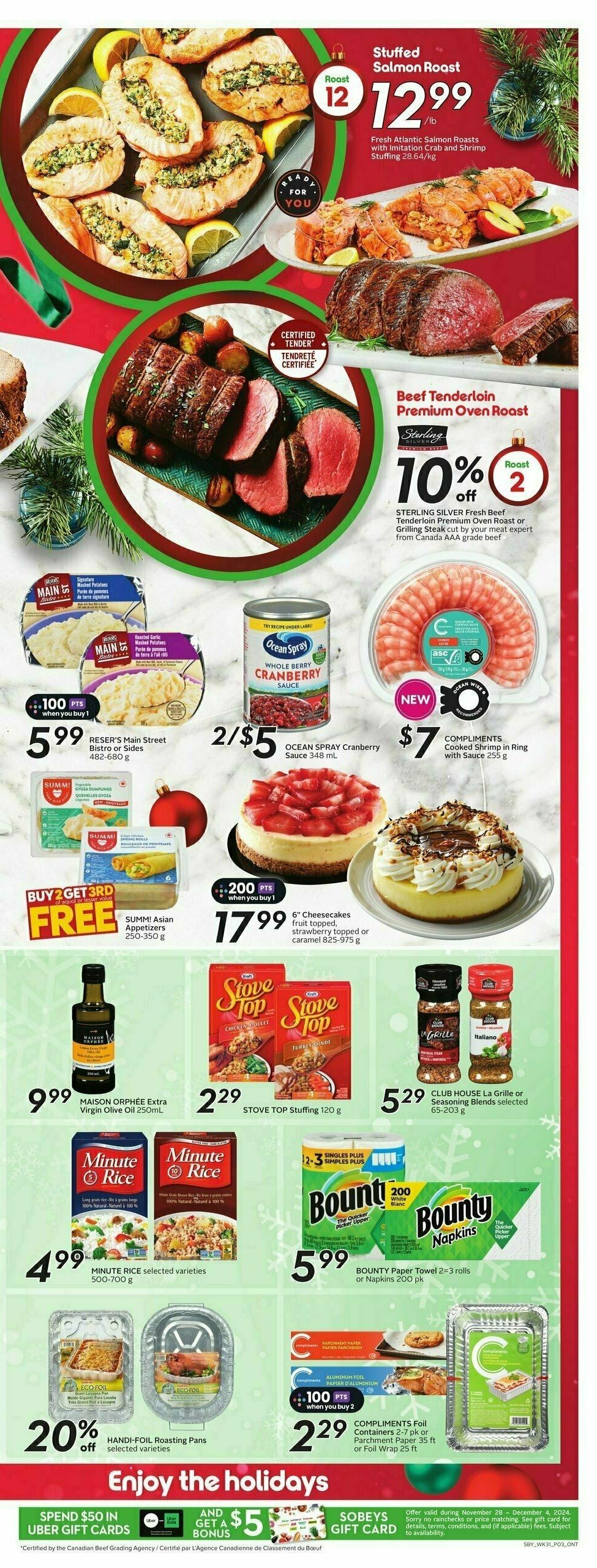 Sobeys Flyer from November 28