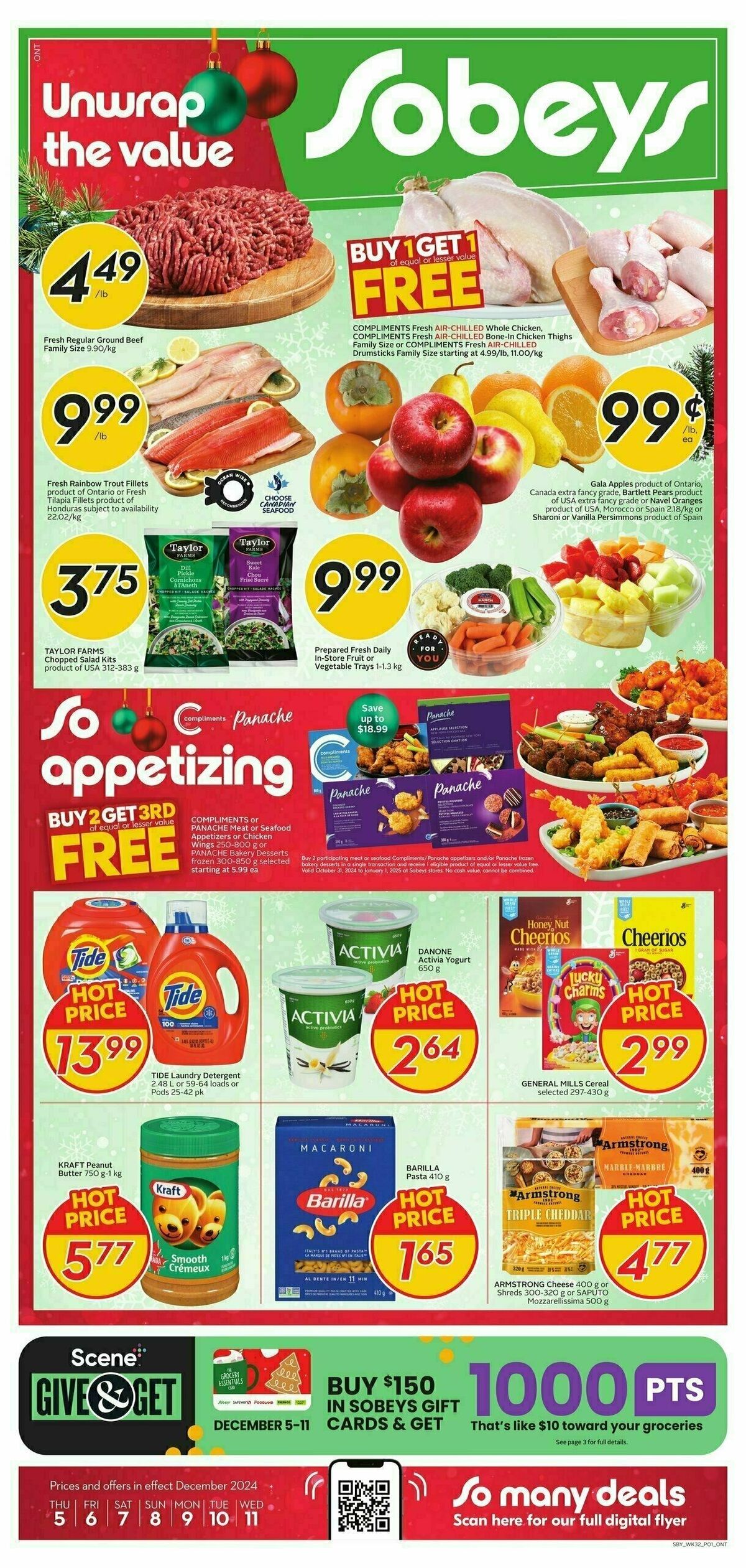 Sobeys Flyer from December 5