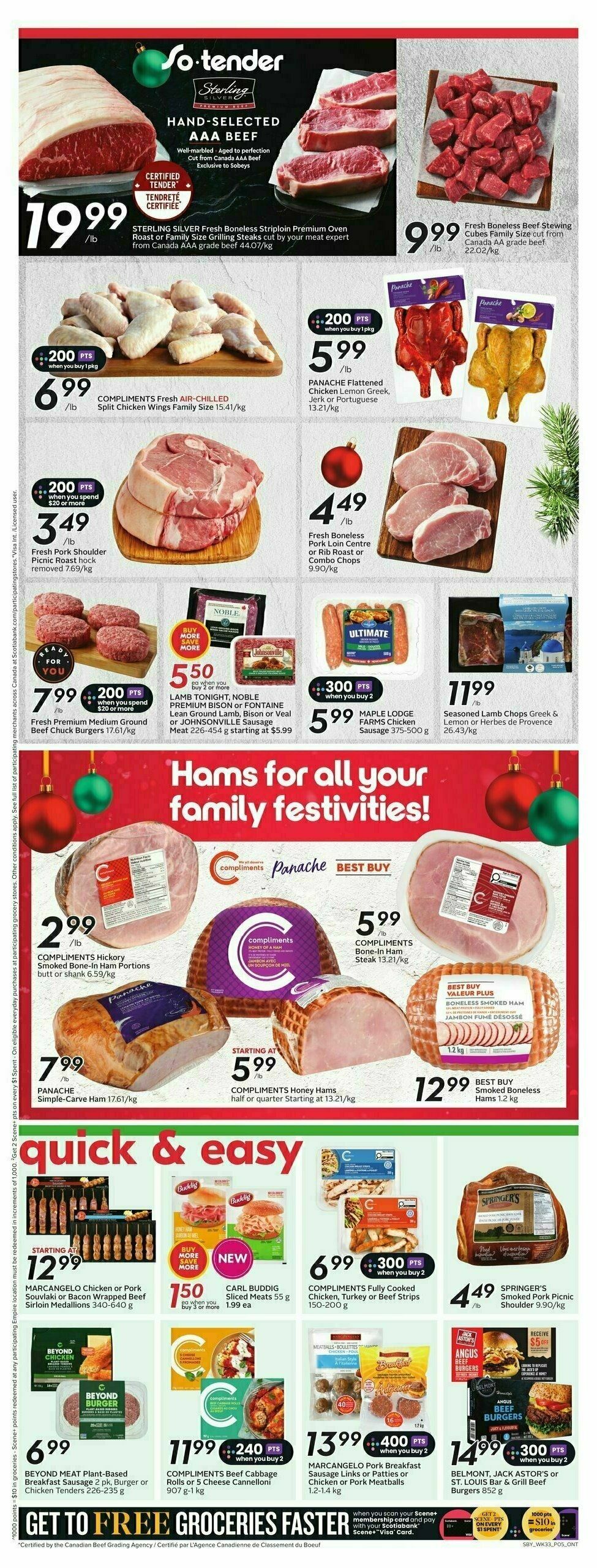 Sobeys Flyer from December 12