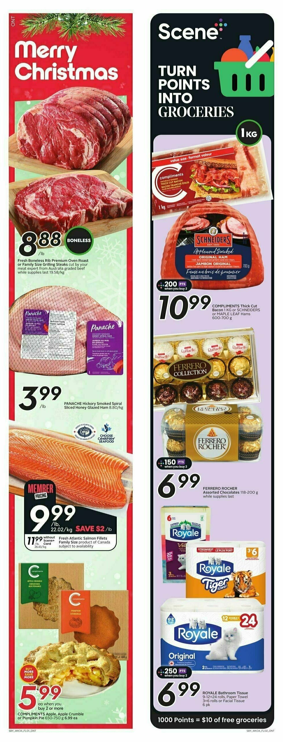 Sobeys Flyer from December 19