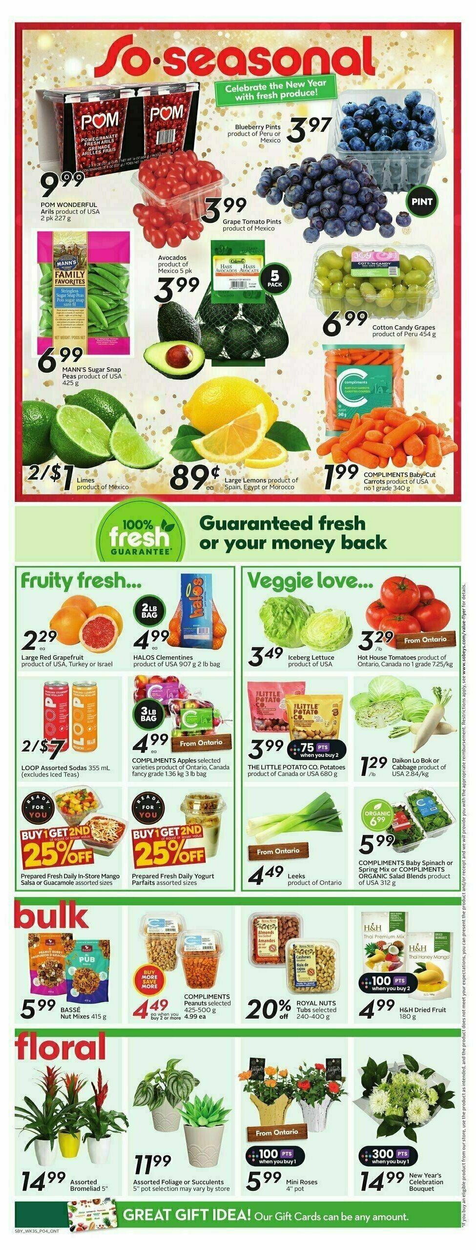 Sobeys Flyer from December 26