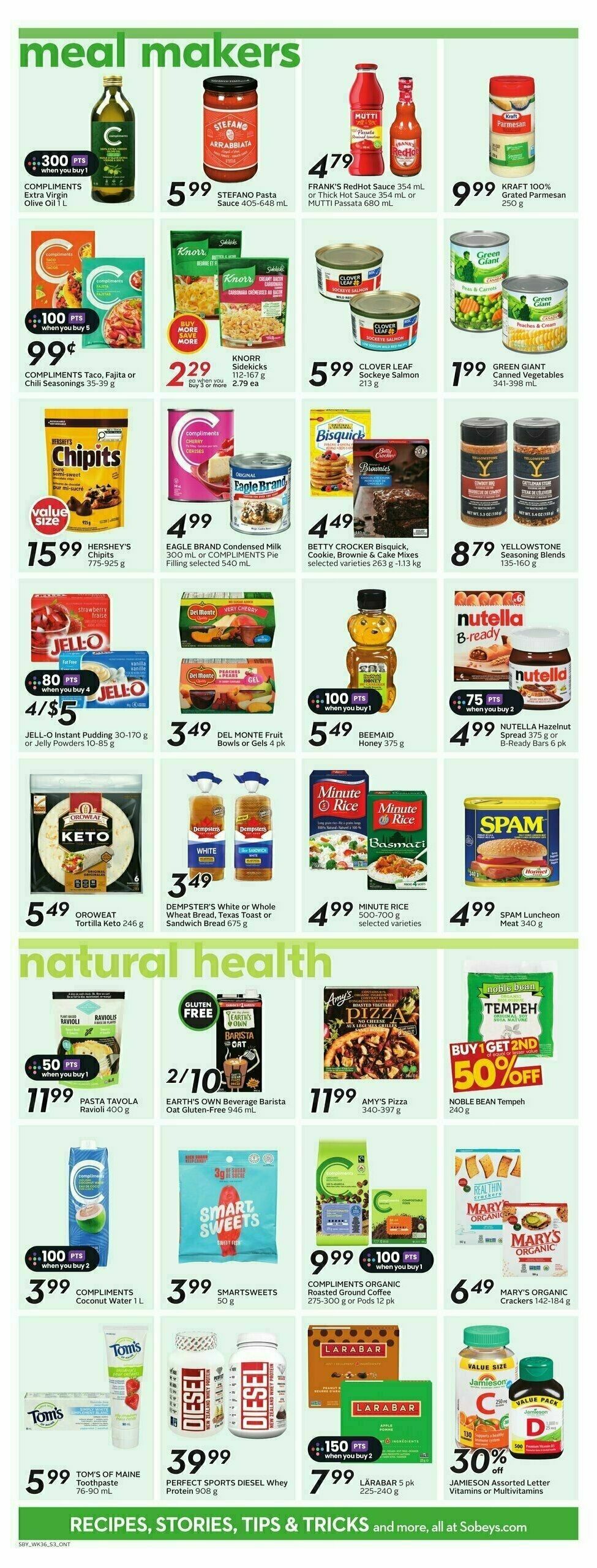 Sobeys Flyer from January 2