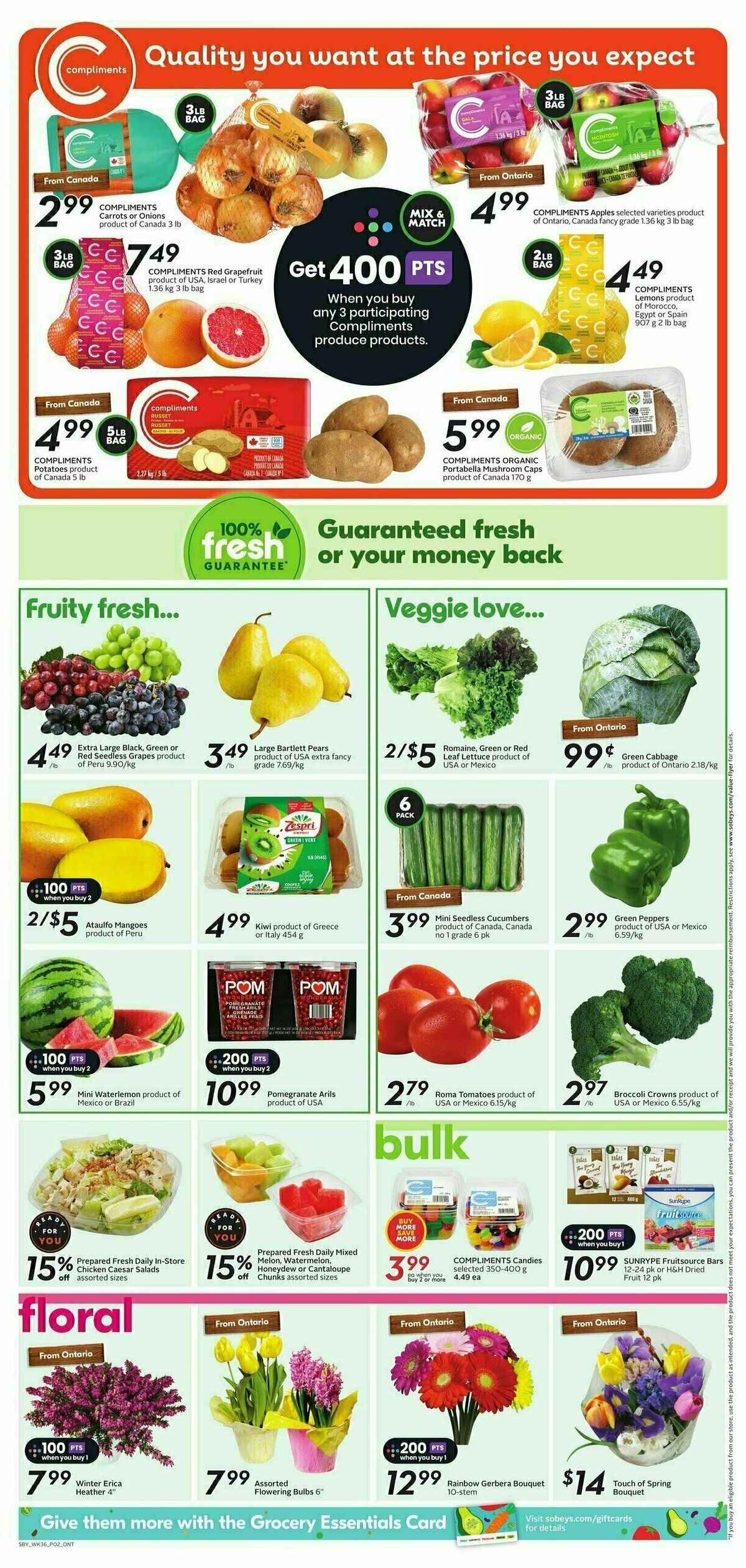 Sobeys Flyer from January 2