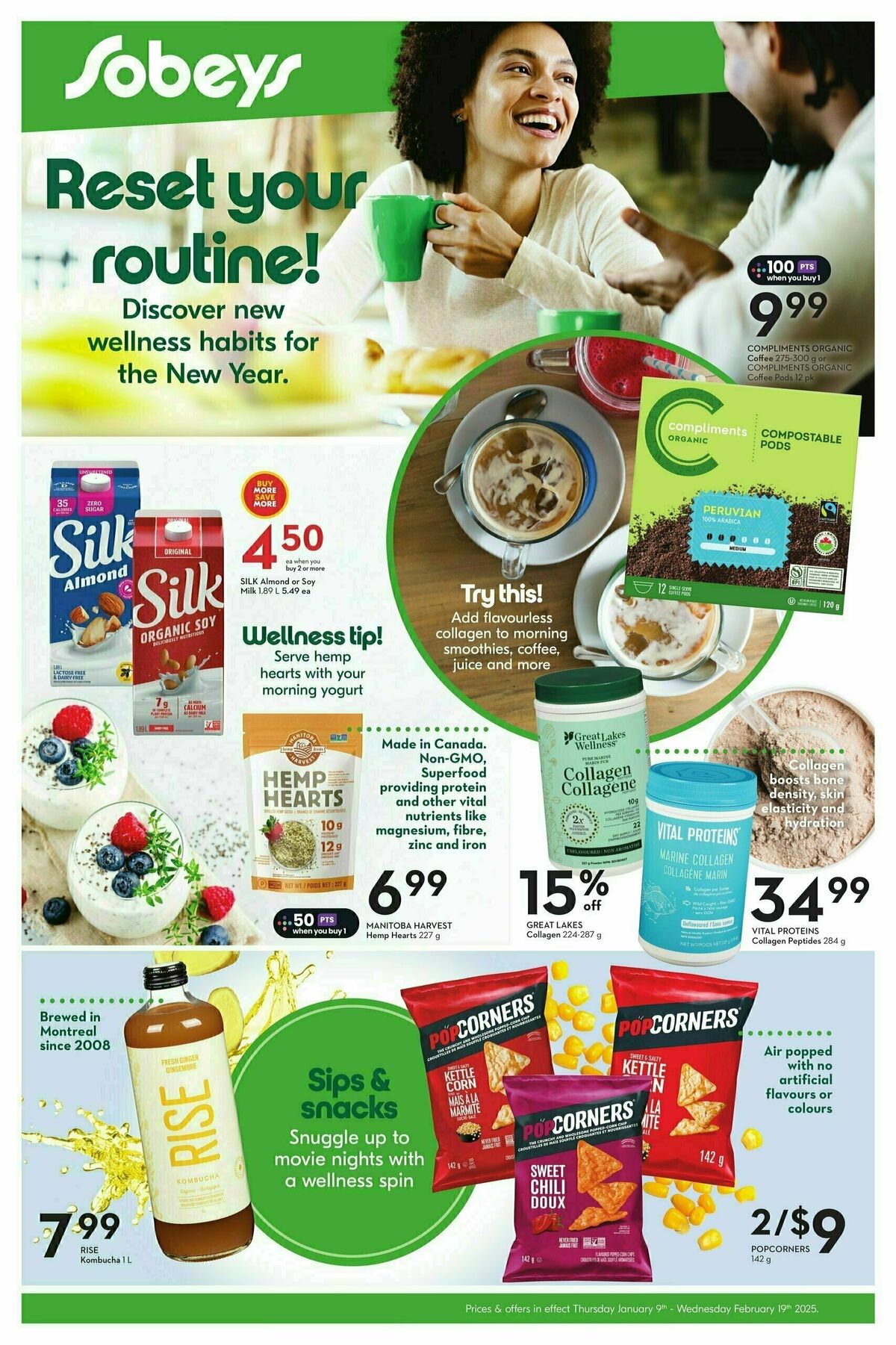 Sobeys Wellness Flyer from January 9