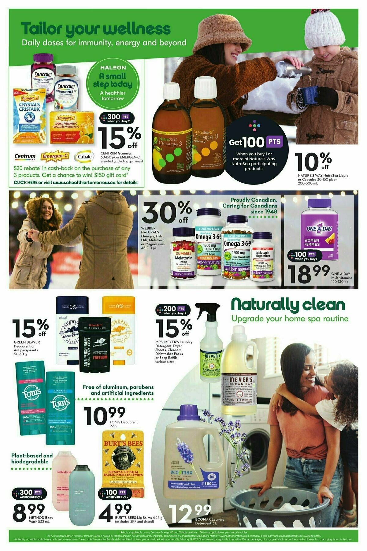 Sobeys Wellness Flyer from January 9