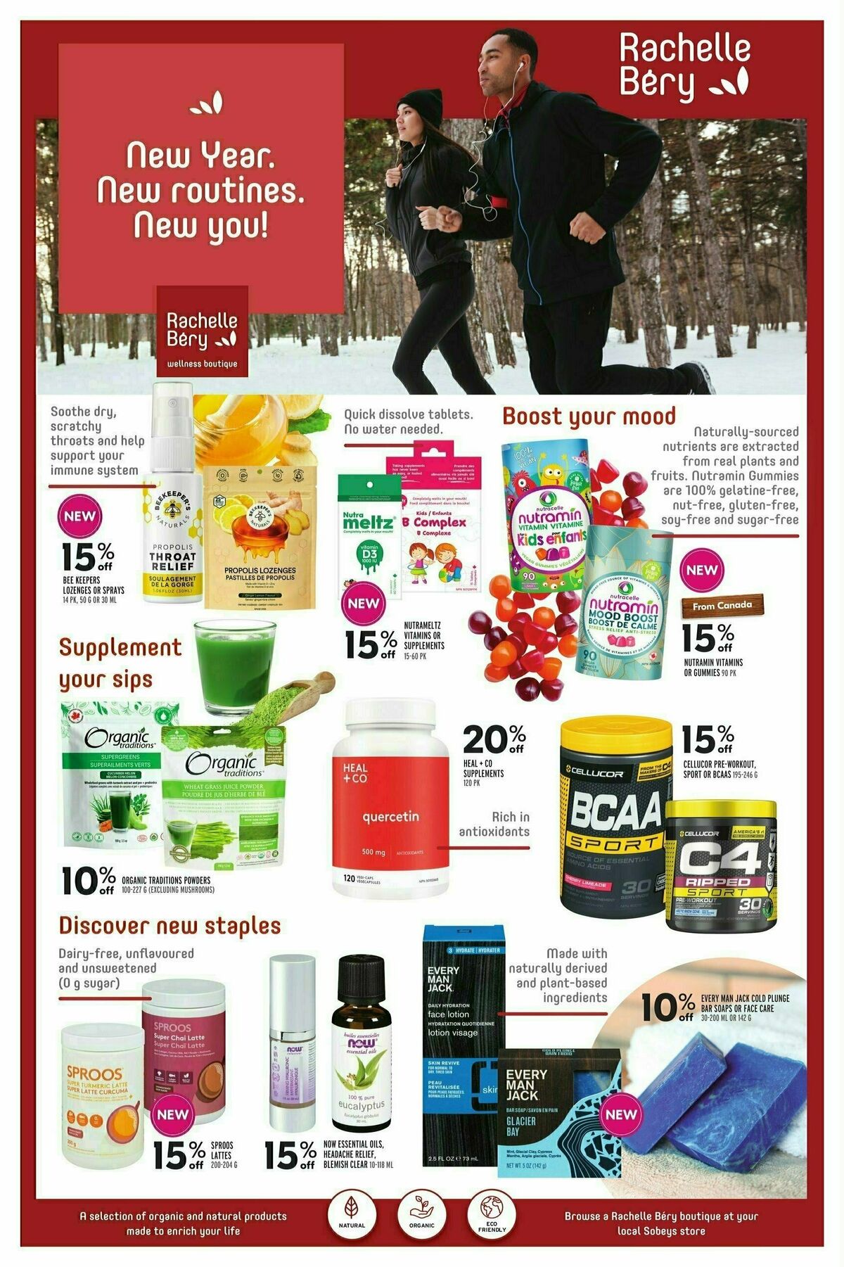 Sobeys Wellness Flyer from January 9