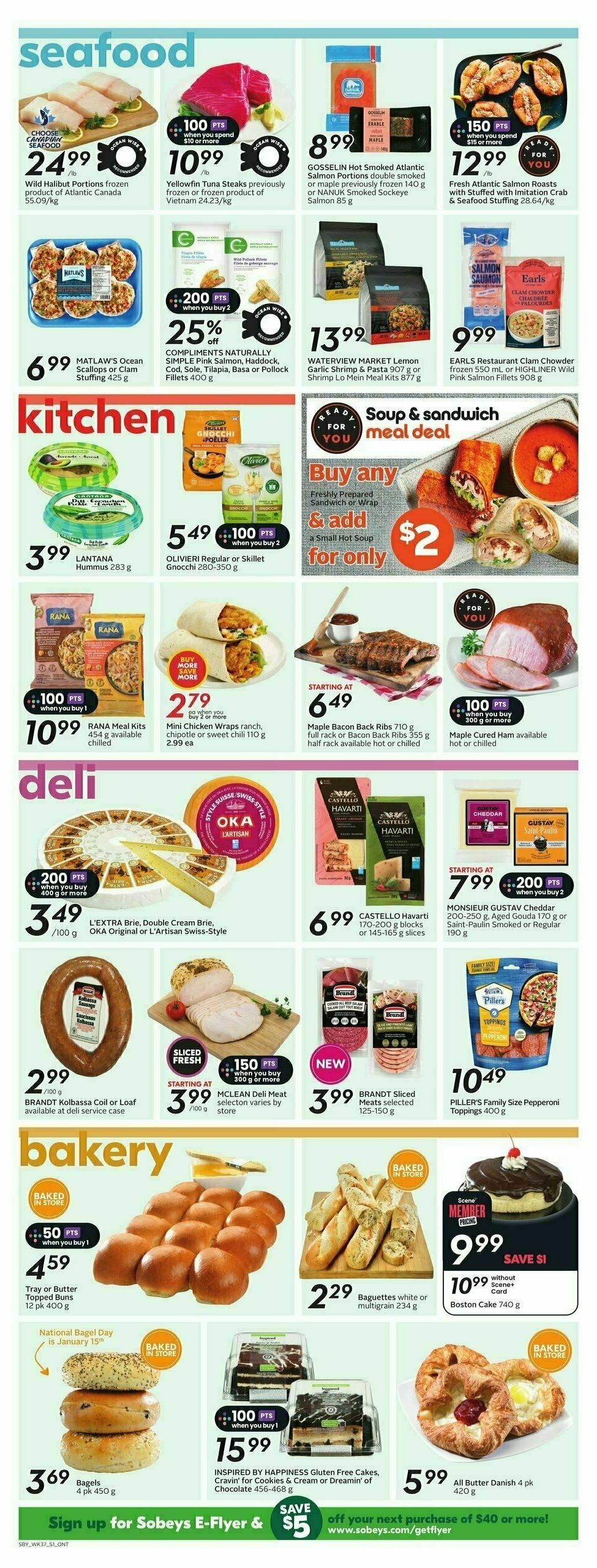 Sobeys Flyer from January 9