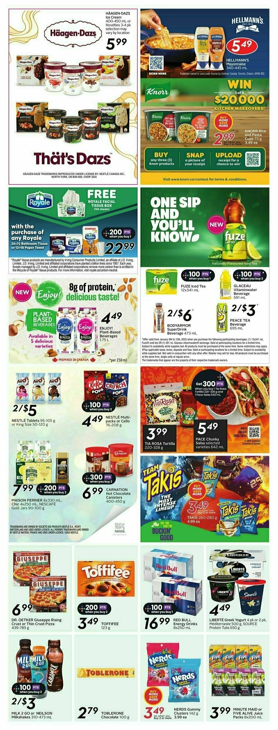 Sobeys Flyer from January 9