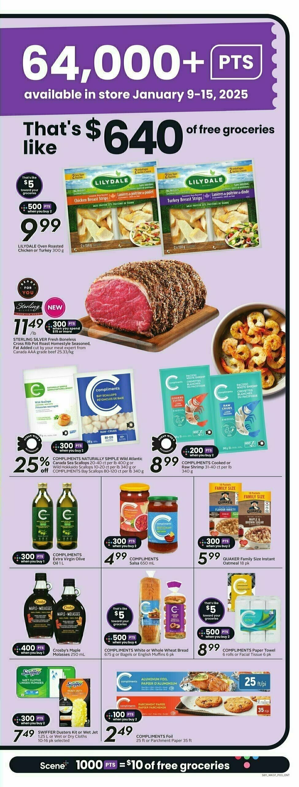 Sobeys Flyer from January 9