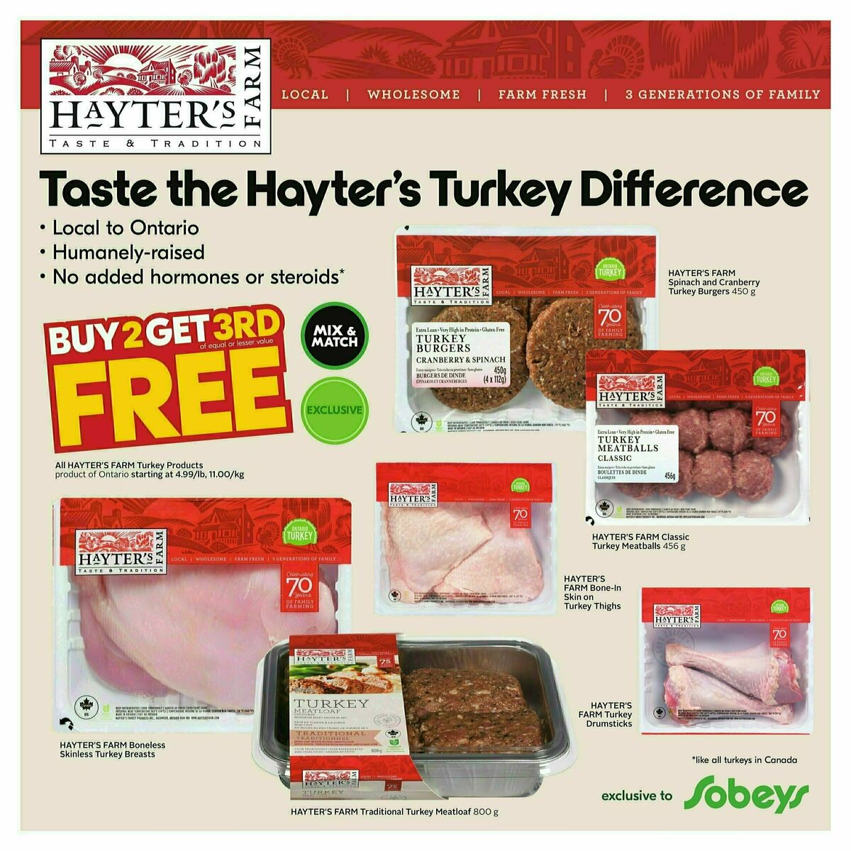 Sobeys Flyer from January 9