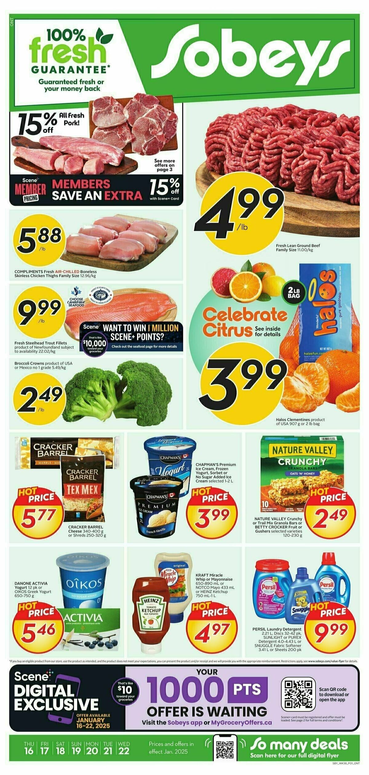 Sobeys Flyer from January 16