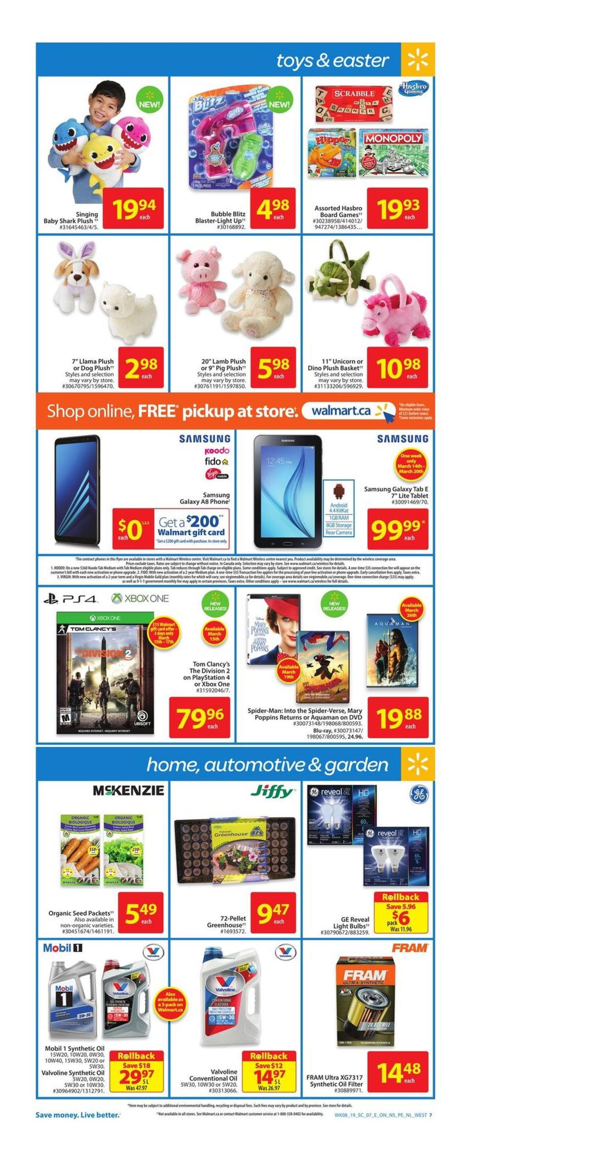 Walmart Flyer from March 14