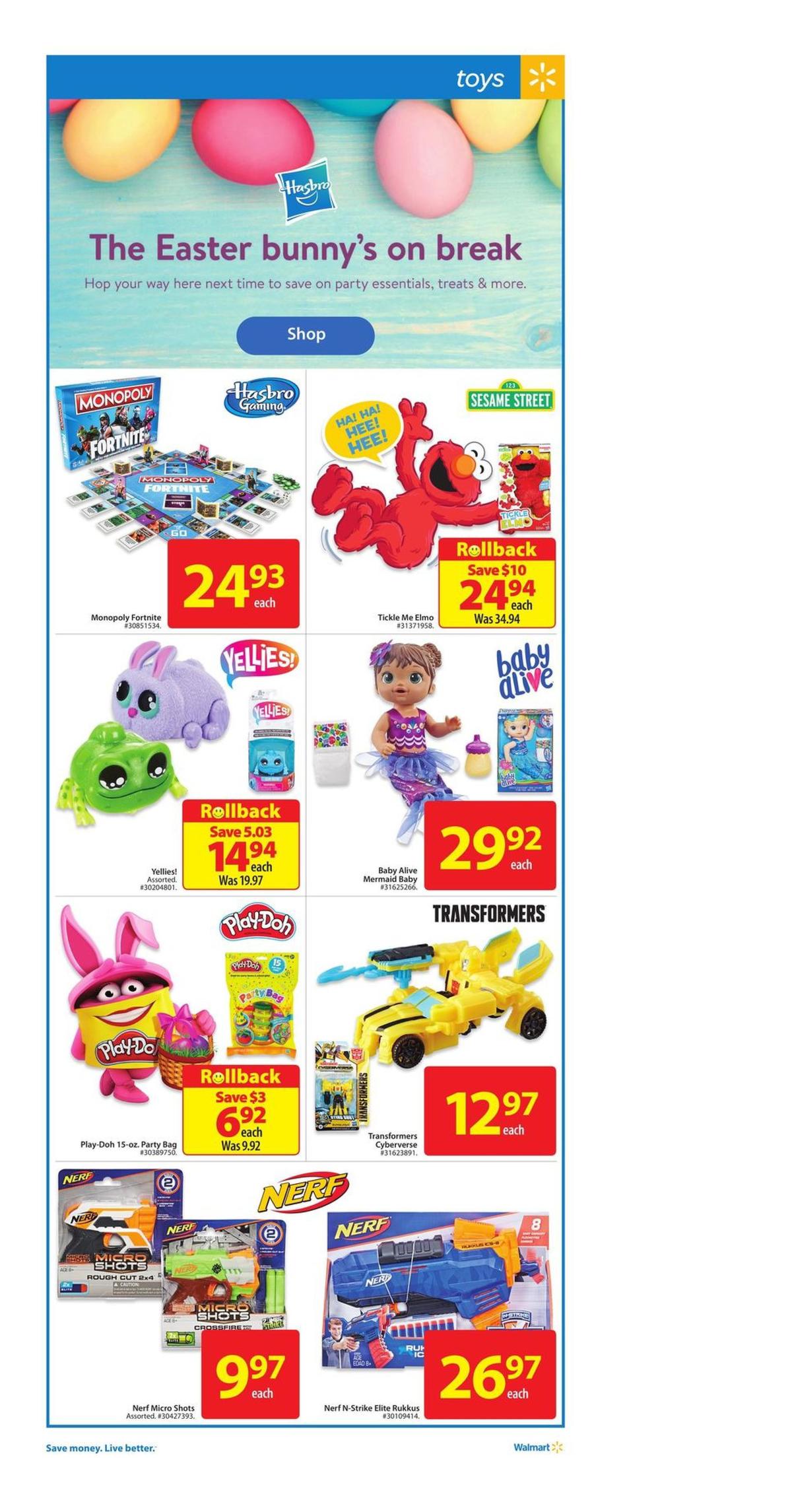 Walmart Flyer from March 28