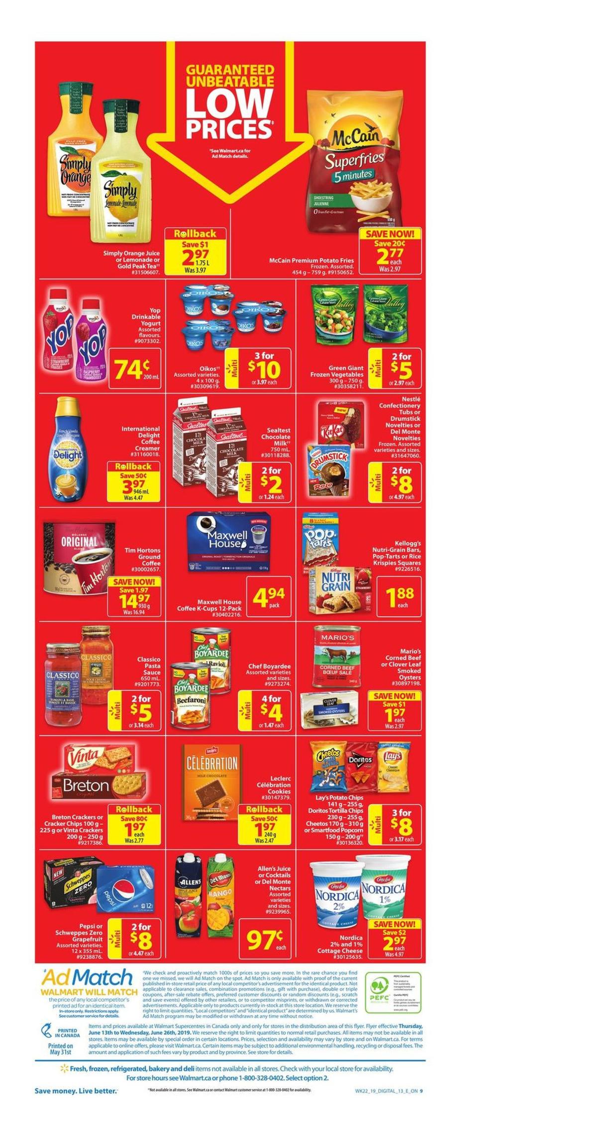 Walmart Flyer from June 20