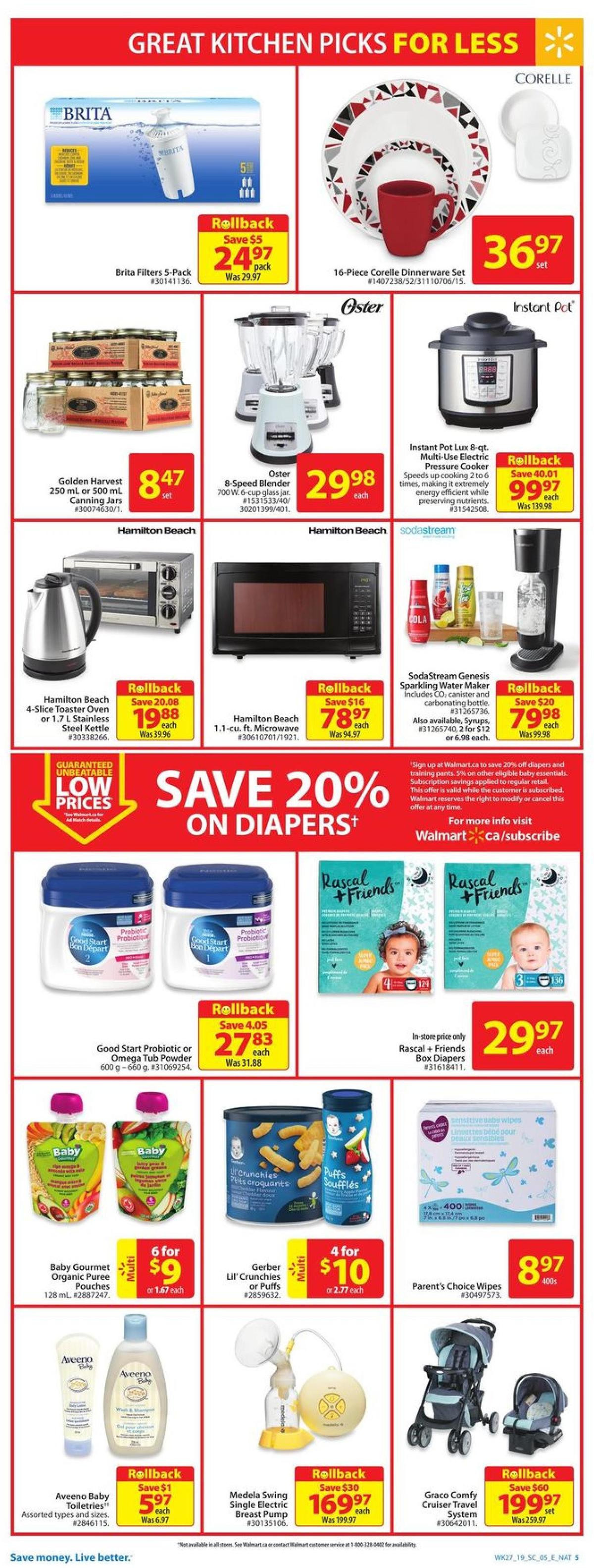 Walmart Flyer from July 25