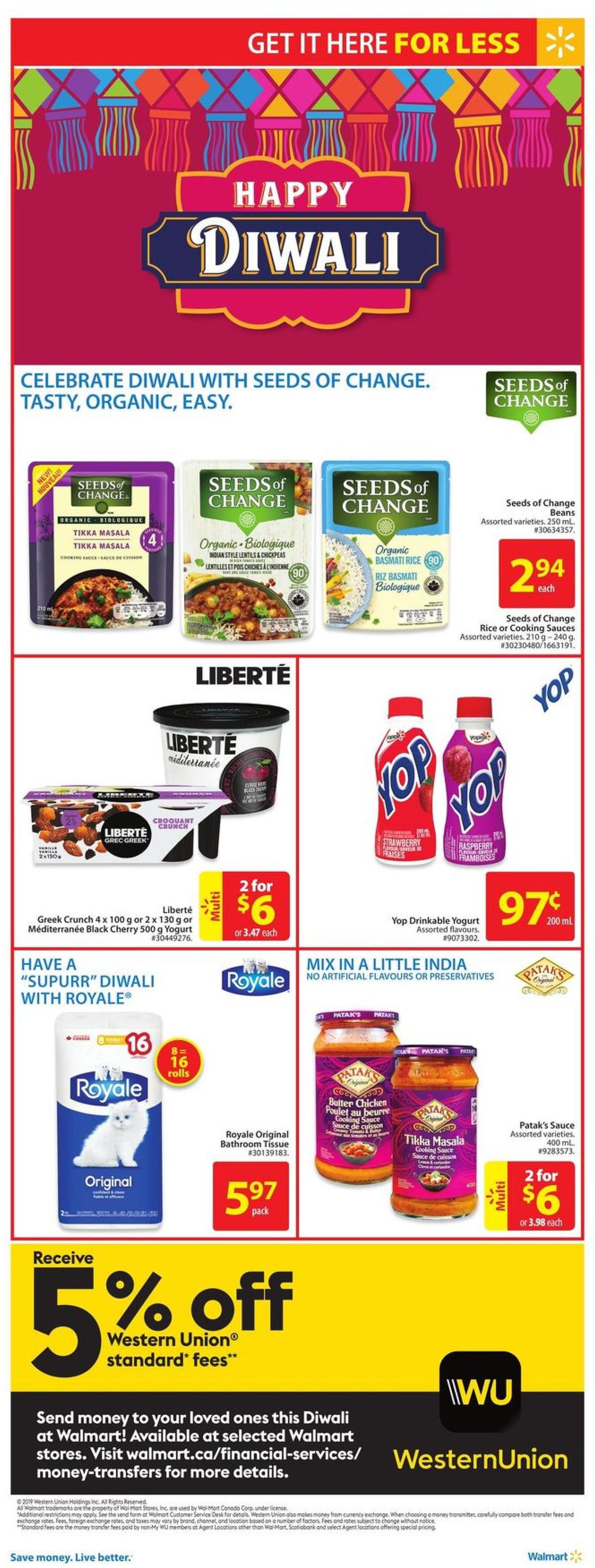 Walmart Flyer from October 10