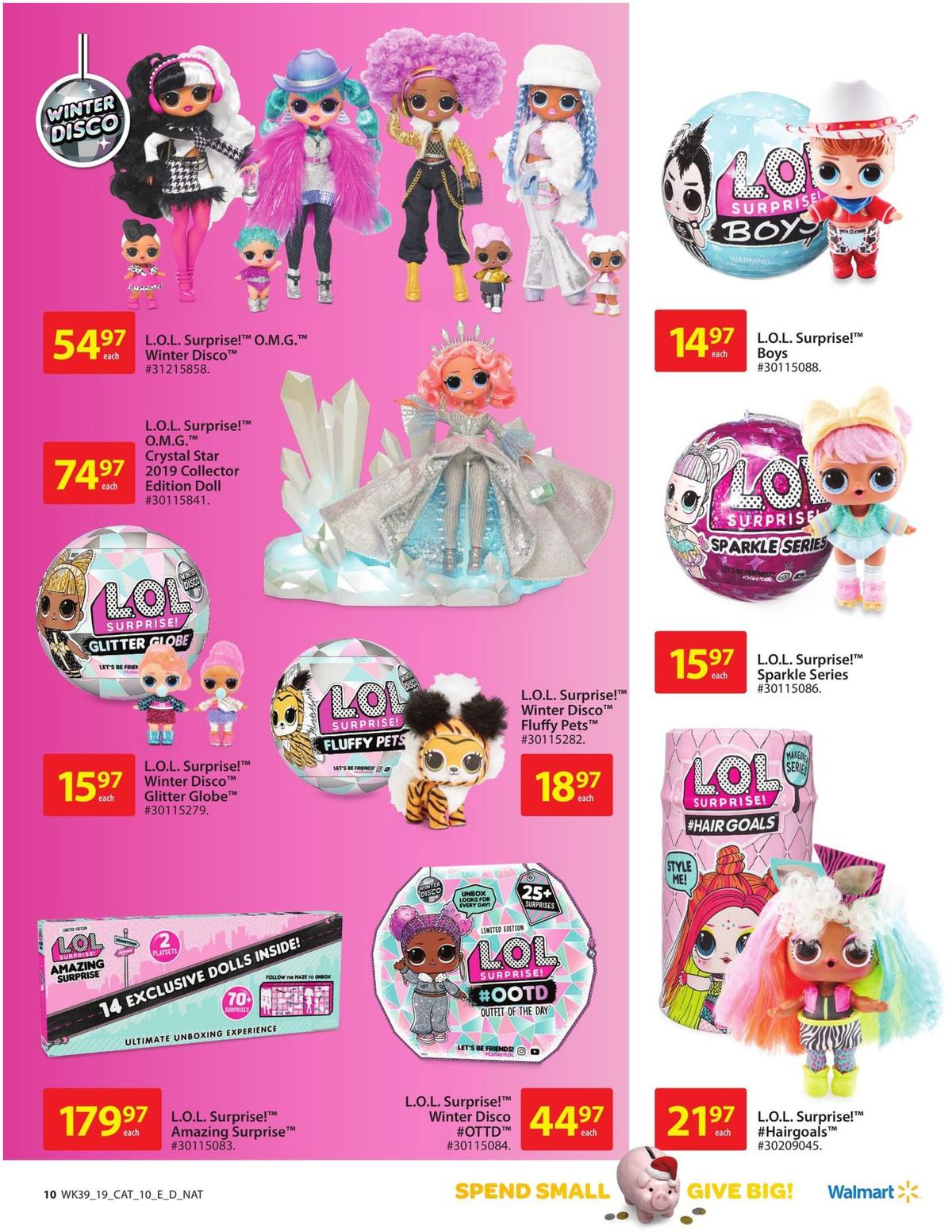 Walmart Toy Shop Flyer from October 17