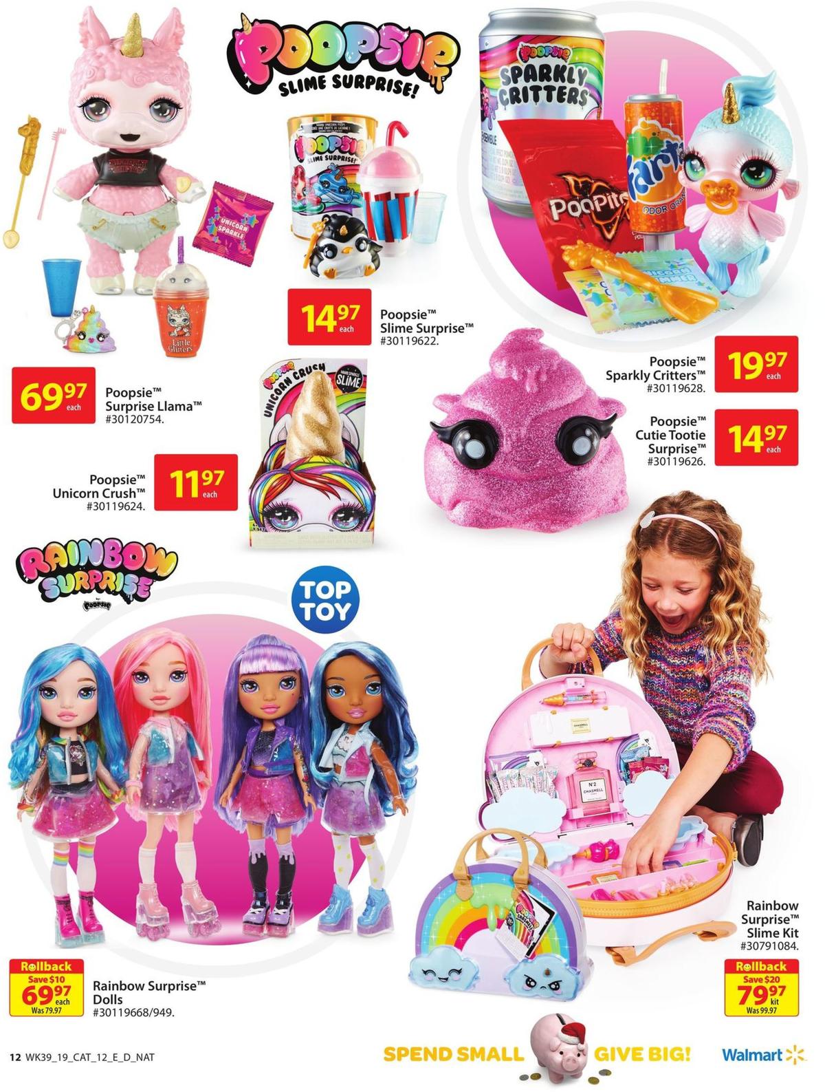 Walmart Toy Shop Flyer from October 17