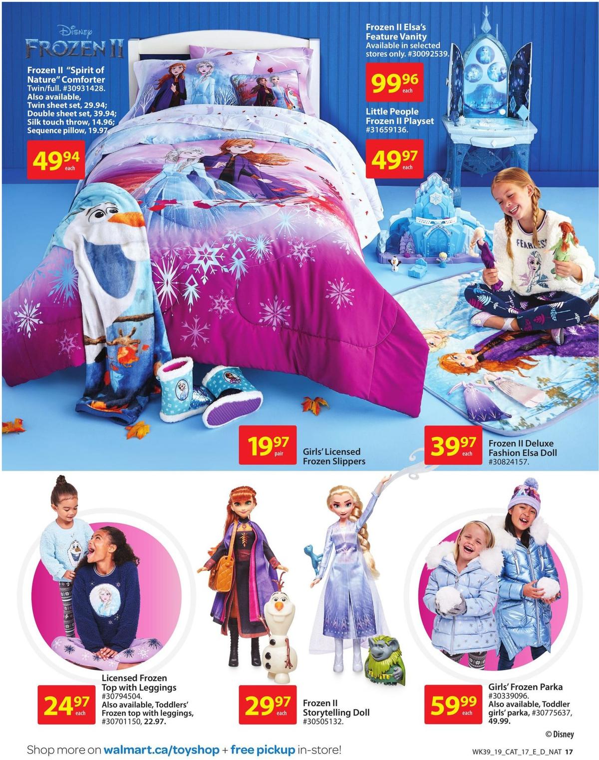 Walmart Toy Shop Flyer from October 17