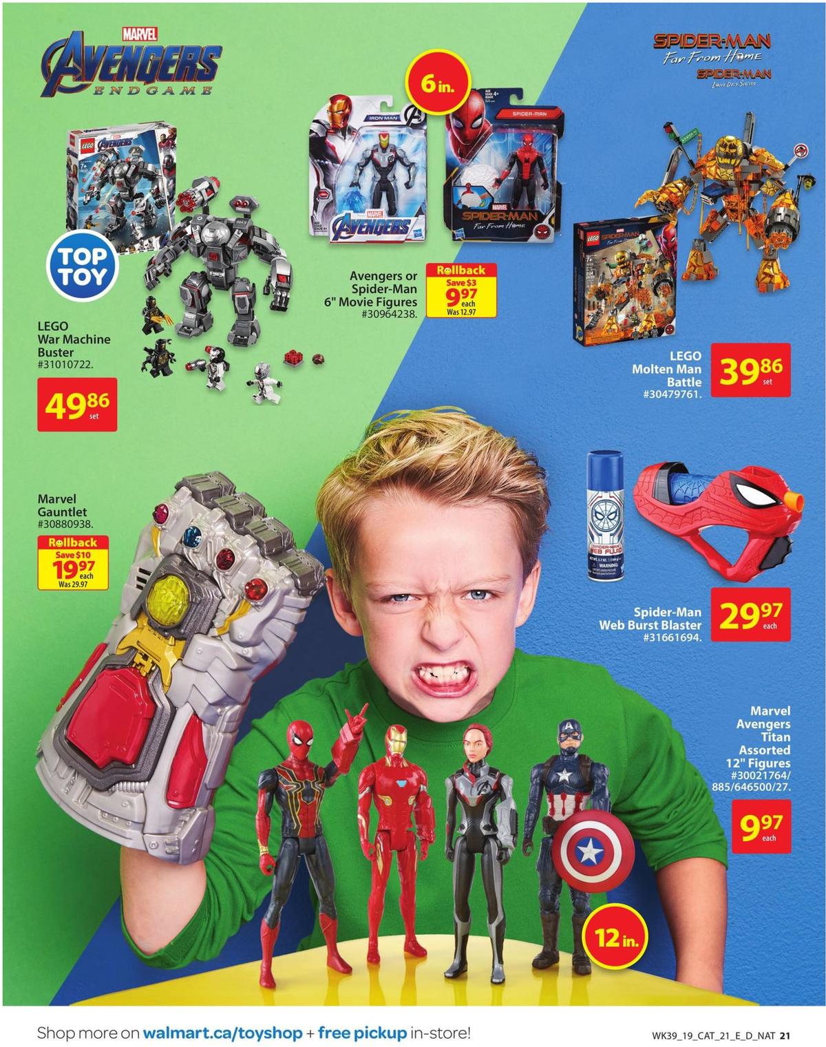 Walmart Toy Shop Flyer from October 17