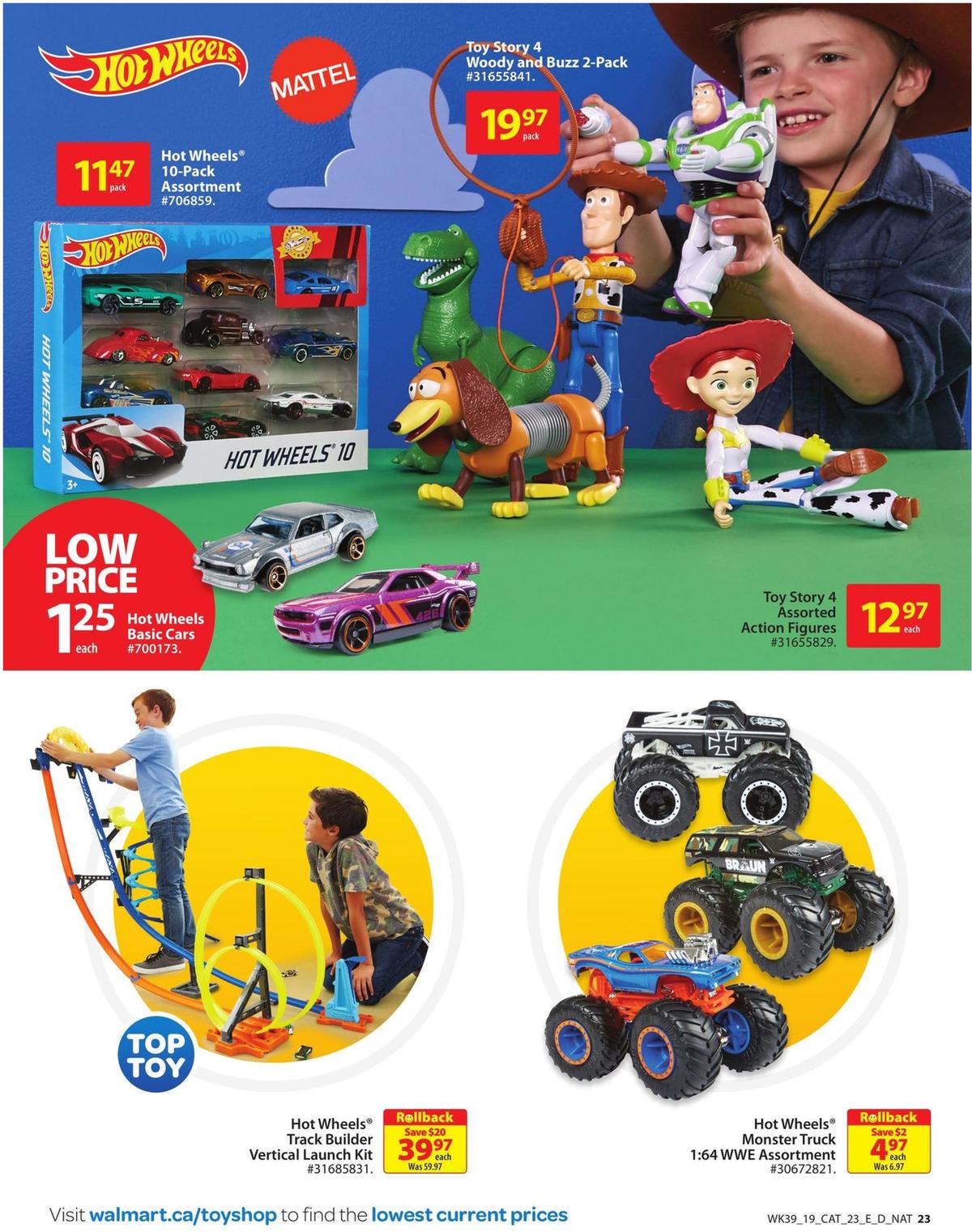 Walmart Toy Shop Flyer from October 17