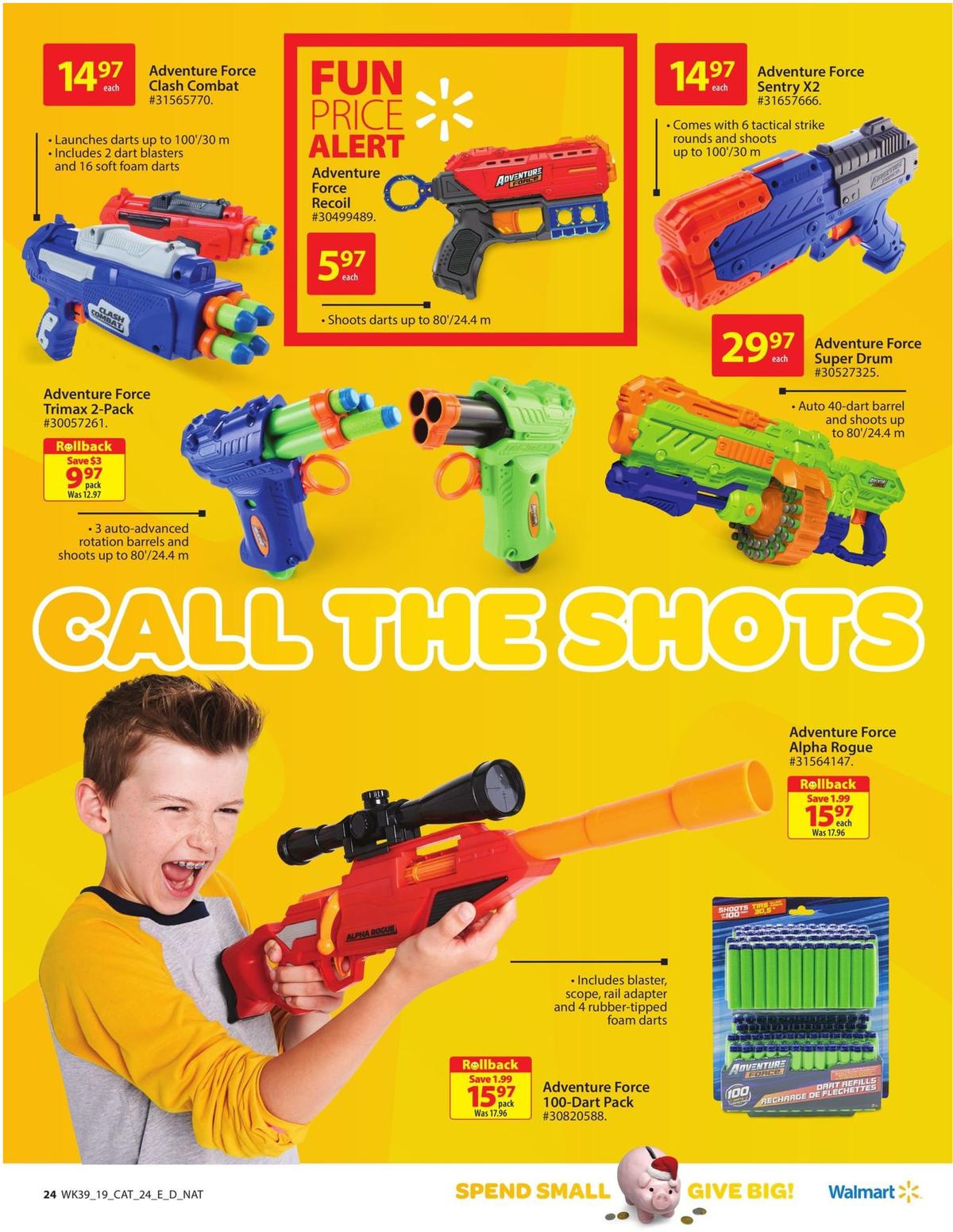 Walmart Toy Shop Flyer from October 17