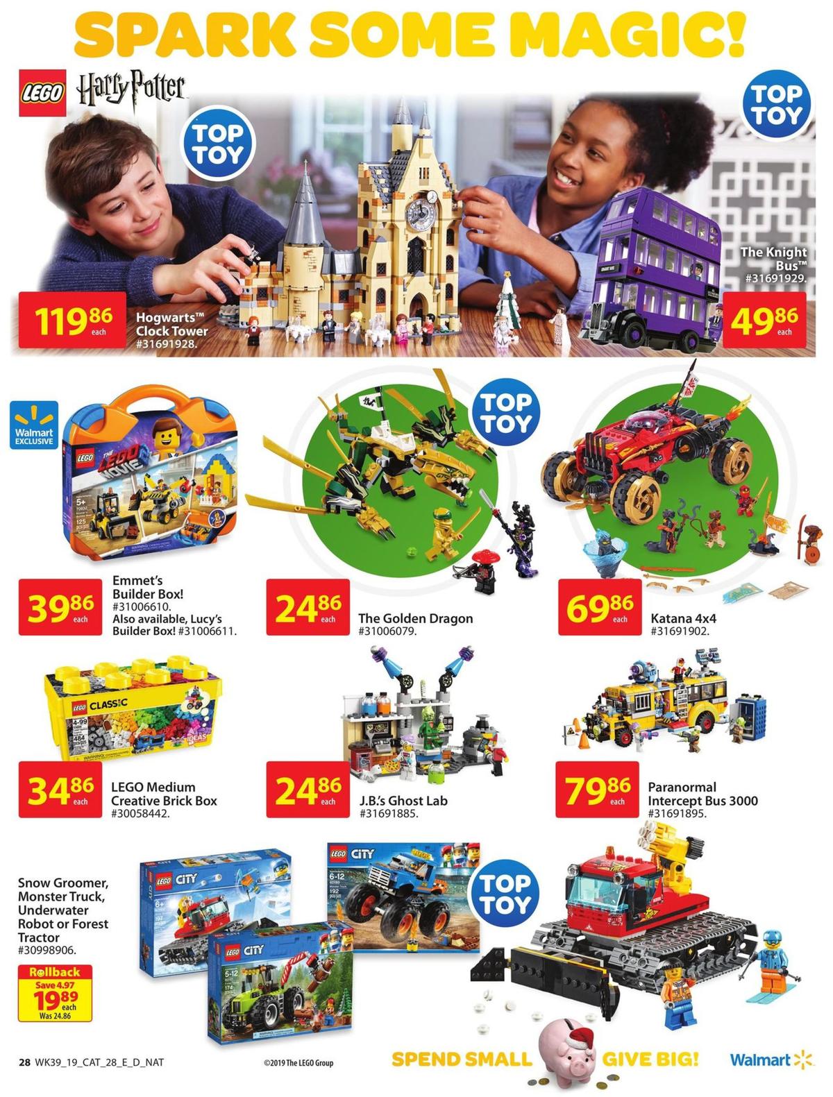 Walmart Toy Shop Flyer from October 17