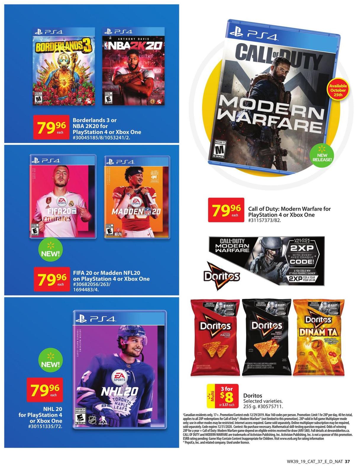 Walmart Toy Shop Flyer from October 17