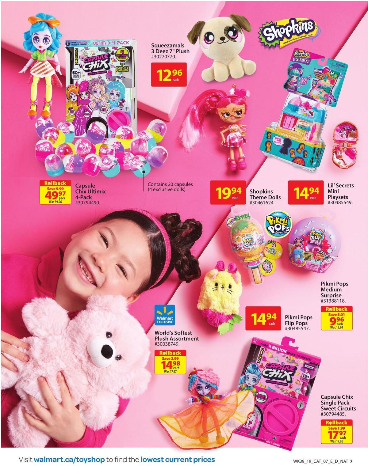 Walmart Toy Shop Flyer from October 17