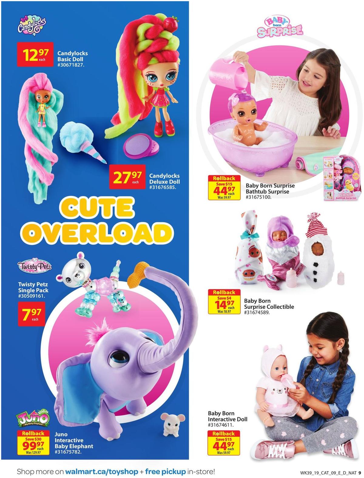 Walmart Toy Shop Flyer from October 17