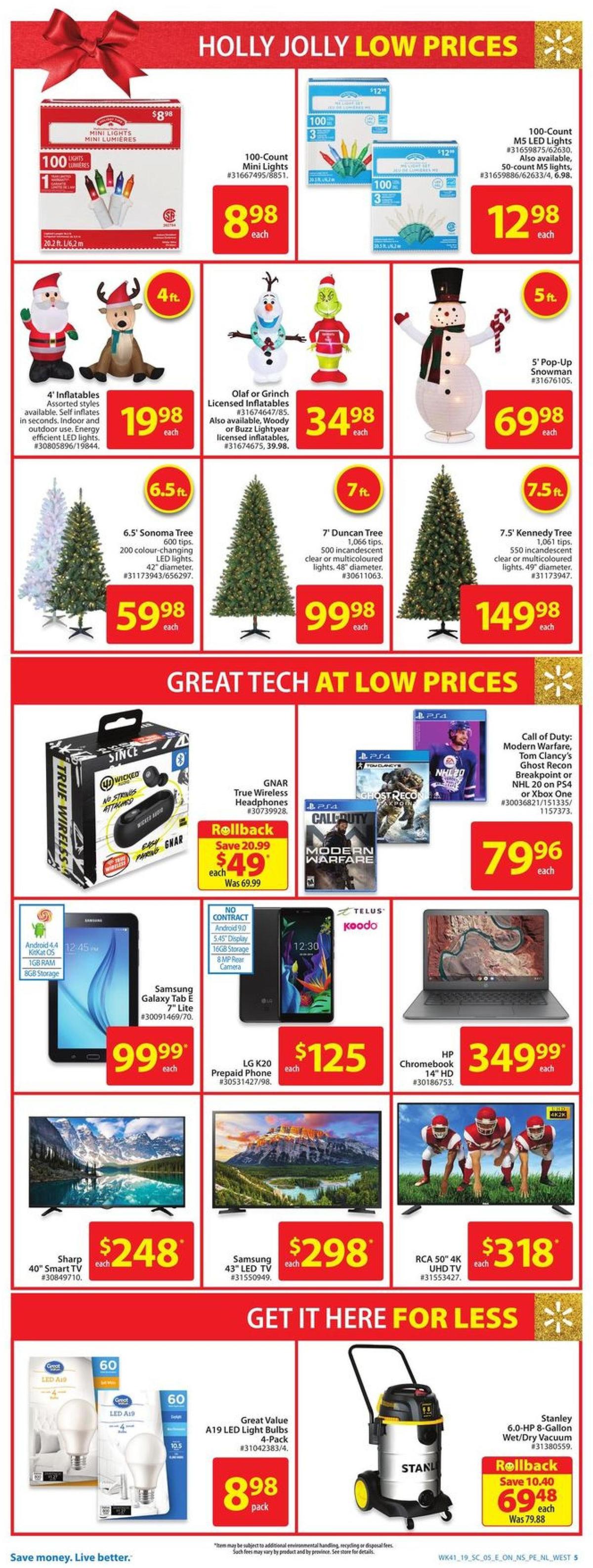 Walmart Flyer from October 31