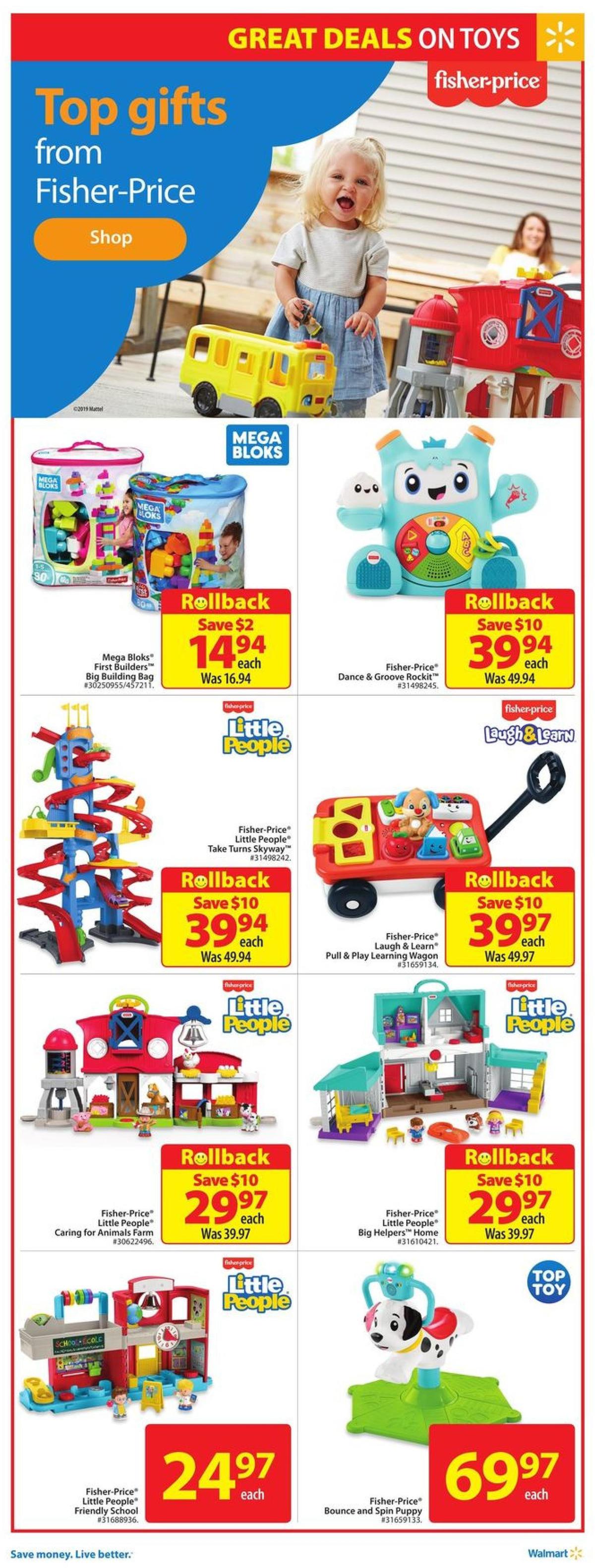 Walmart Flyer from October 31