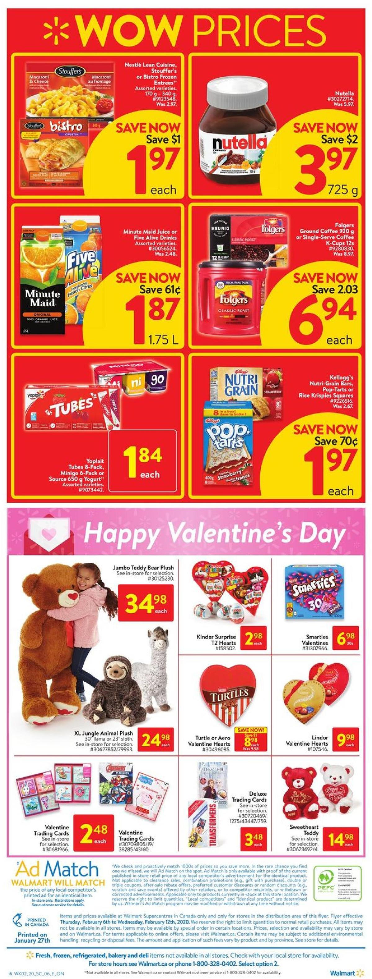 Walmart Flyer from February 6